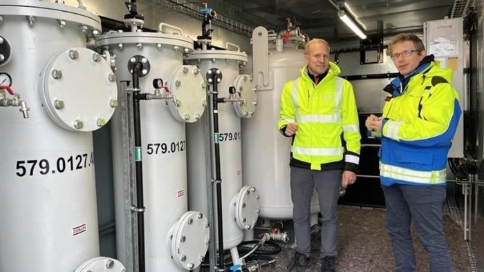 Commissioning of the PFAS treatment plant, Ansbach