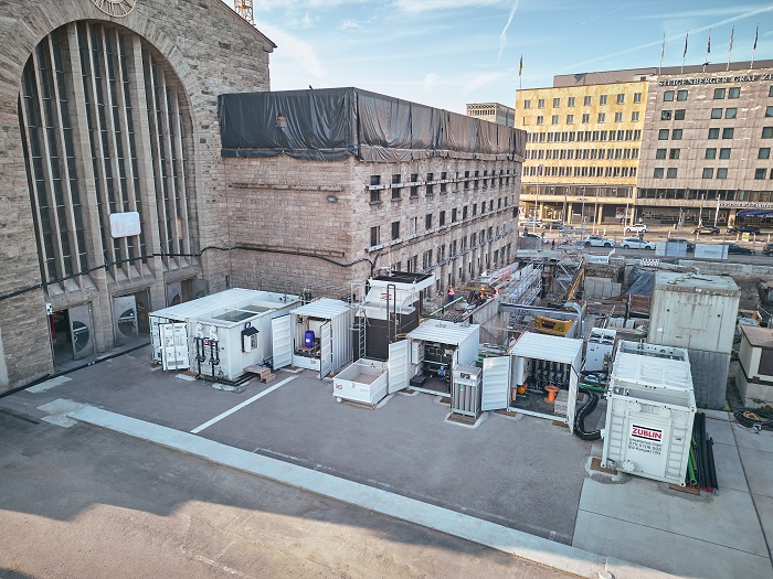 Bauwasserreinigung Bonatzbau, Stuttgart