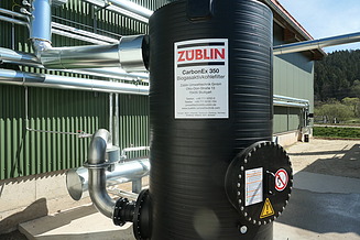 Bild eines Carbon Ex Biogas-Aktivkohlefilters