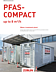 Photo of the front page of the PFAS-COMPACT brochure