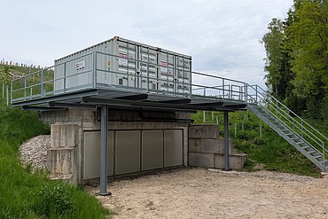PFAS-Reinigungsanlage auf einer Deponie