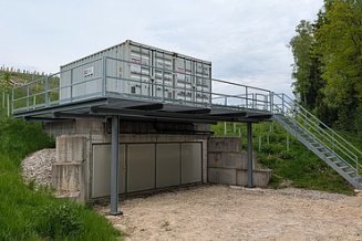 PFAS treatment plant at a landfill site