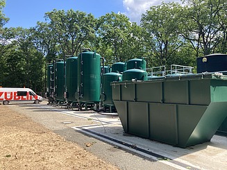 PFAS-Grundwasserreinigungsanlage