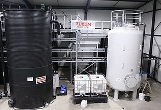 Mehrstufige Grundwasserreinigungsanlage zur Abstromsicherung