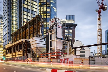 Beispiel einer Bauwasserreinigungsanlage