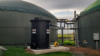 Bild eines ZÜBLIN BioBF - Biologischer Entschwefelungsfilter für Biogas oder Klärgas