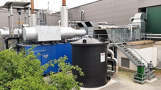 Bild eines ZÜBLIN BioBF - Biologischer Entschwefelungsfilter für Biogas oder Klärgas