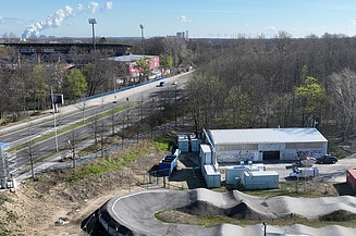 Foto des Messestandes