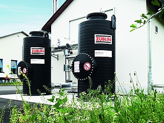 Image of a Carbon Ex S activated carbon filter for sewage gas