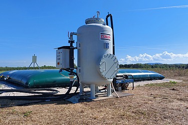 Kompaktanlage zur Reinigung von Wasser zur Bewässerung