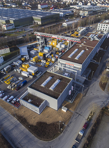 Head office/company headquarters including production near Stuttgart in Markgröningen