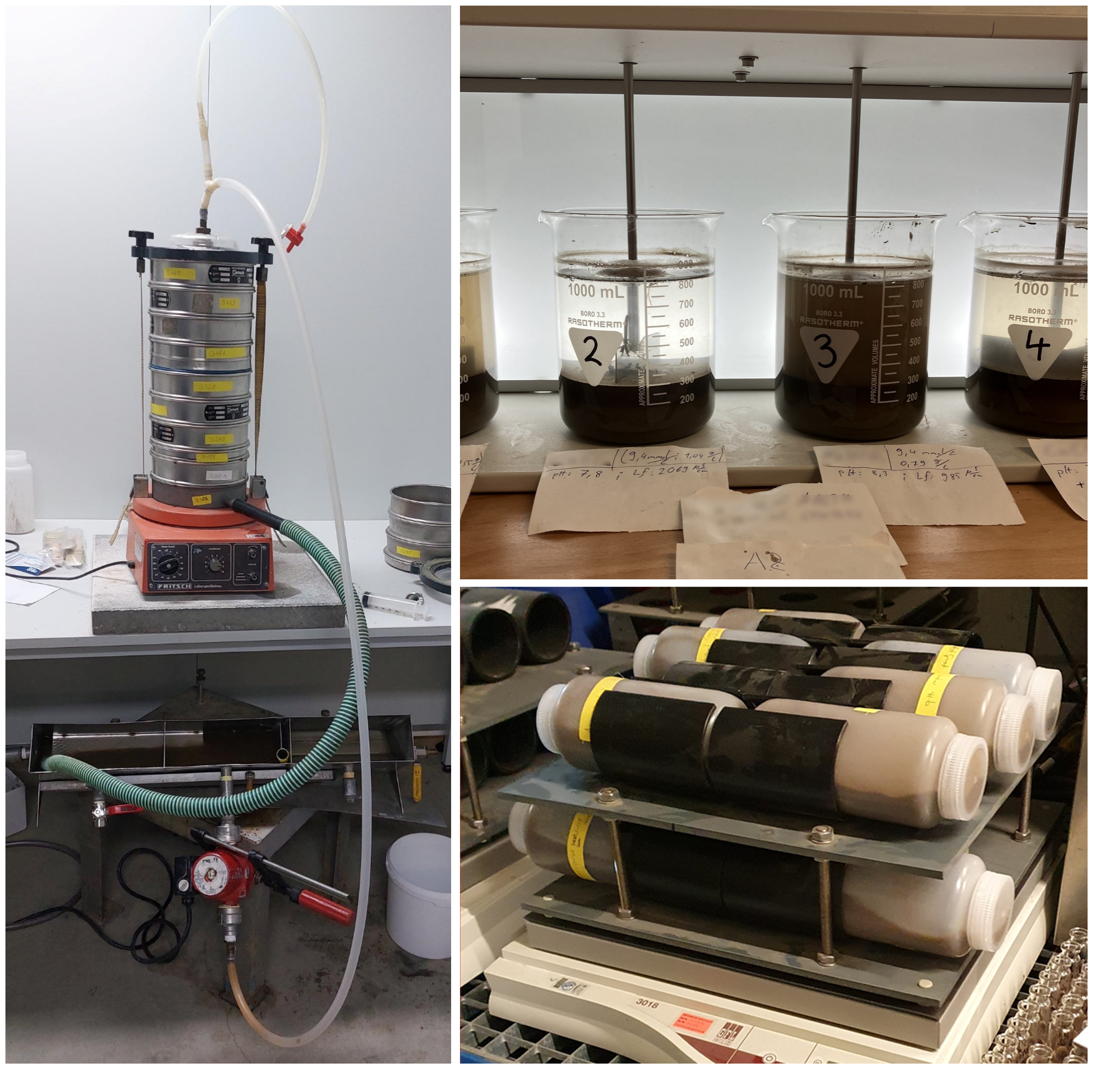 Laboratory-scale tests