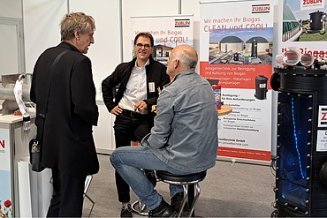 Foto des Messestandes