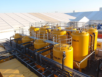 Groundwater purification plant