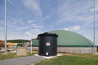 Picture of a ZÜBLIN BioBF - Biological desulphurization filter for biogas or sewage gas