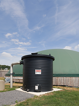 Bild eines ZÜBLIN BioBF - Biologischer Entschwefelungsfilter für Biogas oder Klärgas
