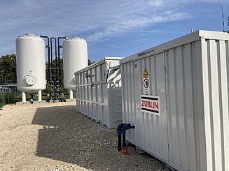 Kompaktanlage zur Reinigung von mit PFAS belastetem Wasser