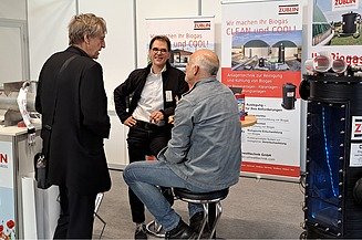 Foto des Messestandes