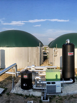 Bild eines BioSulfidEx - Biologische Entschwefelungs-Filter